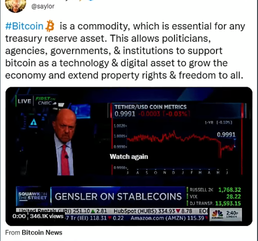 Gary Gensler And Michael Saylor Latest On Bitcoin picture