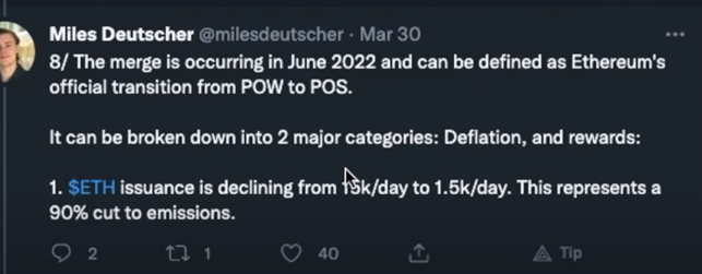 Vitalik Buterin - The Ethereum Merge post