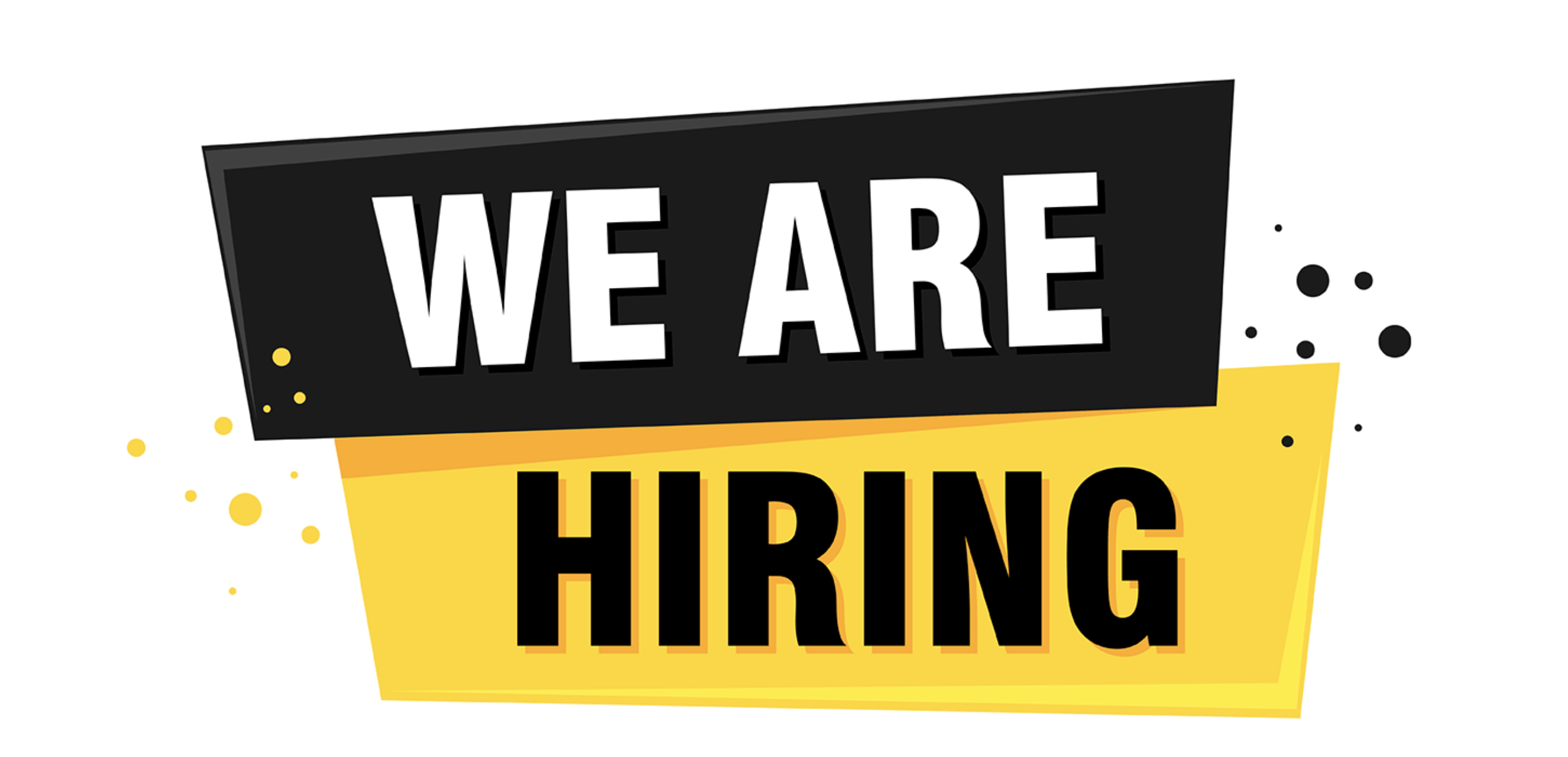 We are hiring