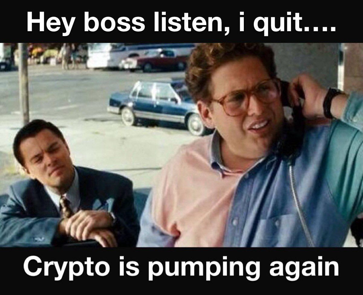 Alts are pumping strong; let’s finish this week in the green!